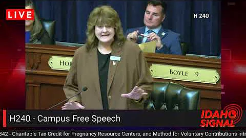 LIVE DEBATE: College Campus Free Speech bill is debated and voted upon in House
