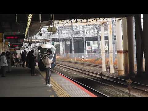 E261系サフィール踊り子2号東京行辻堂駅高速通過