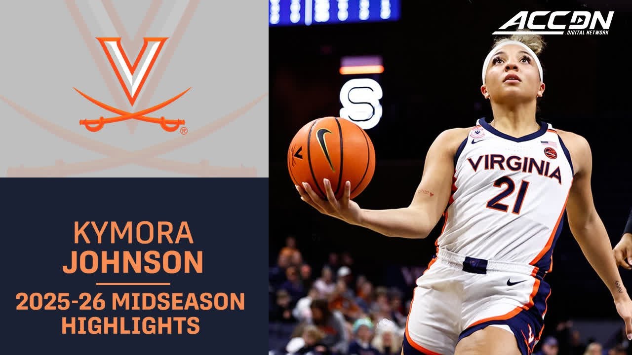 Virginia G Kymora Johnson Midseason Highlights | 2025-26 ACC Women's Basketball