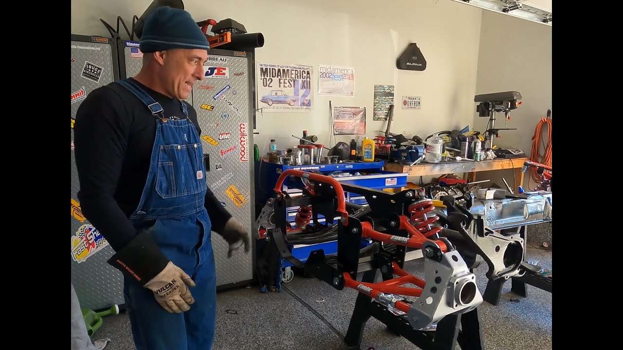 Subi Turbo Powered VW Beetle. IMOHR Rear suspension install and a peak