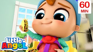 Mealtime Song 🍽️ Fun Sing Along Songs by @LittleAngel Playtime