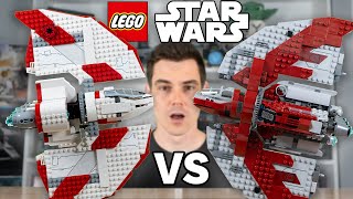 LEGO Star Wars CLONE WARS vs. AHSOKA T-6 JEDI SHUTTLE COMPARISON! (7931 vs 75362 | 2011 vs 2023)