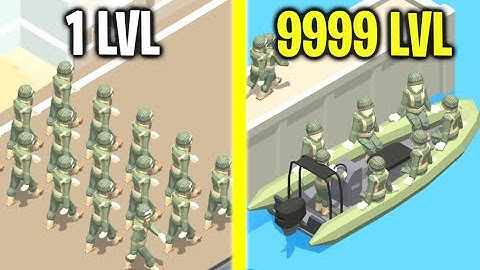 MOST STRONGEST ARMY BASE EVOLUTION! Max Level Army & Training Camp in Idle Army Base!  (9999+ Level)
