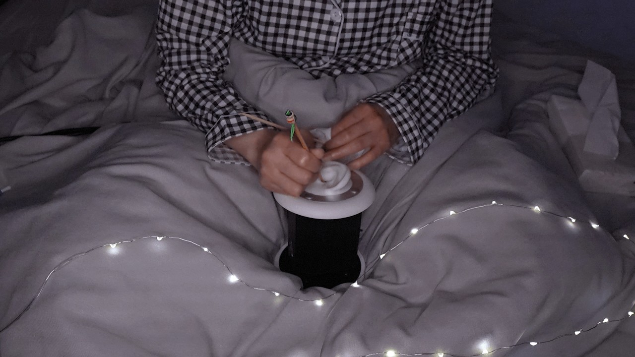 ACMP Realistic Ear Cleaning Before Sleep 😴 3Dio, ear blowing, whispering / 耳かき