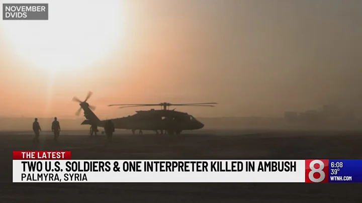 2 US soldiers, an interpreter killed in Syria