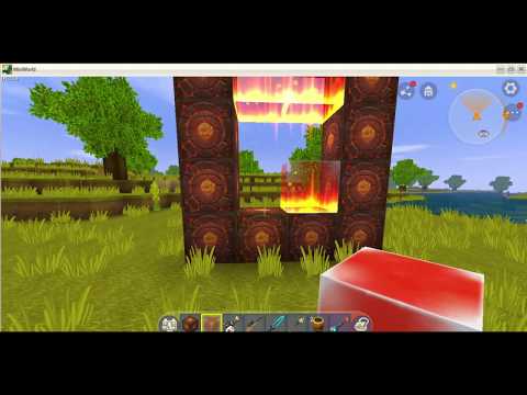Video Cách tạo cánh cổng địa ngục trong Mini World - youtube