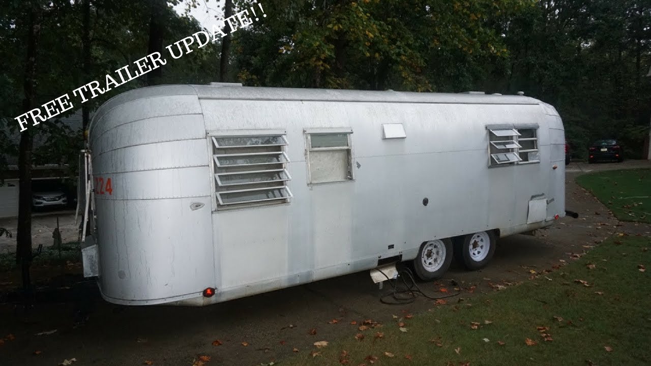 old travel trailers for free