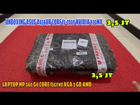 Cuma 3,5 jt saja ASUS A456UR CORE I5-7200 VGA 930MX VS LAPTOP HP 240 I5-7200U