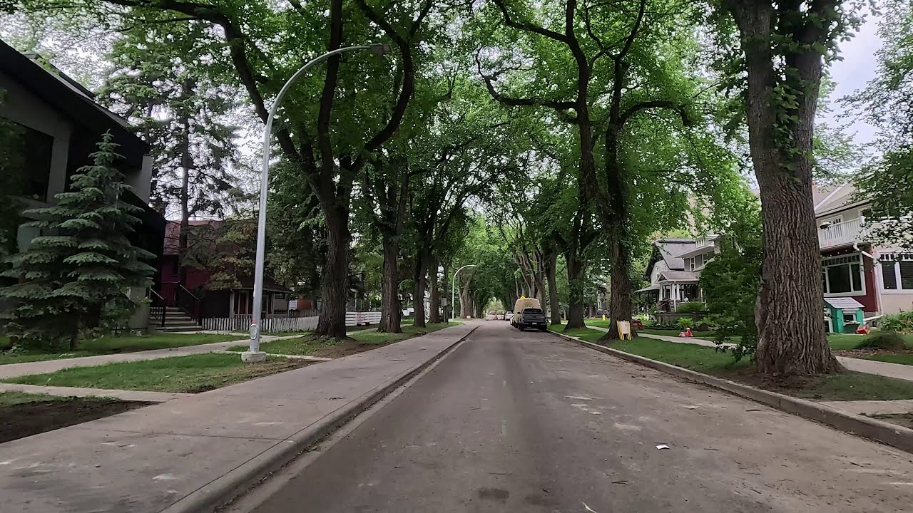 Drive around Edmonton, Alberta in the Summer of 2024