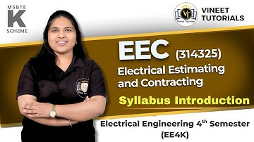 EEC Syllabus Discussion | Diploma Electrical 4th Semester | Vineet Sir | Vineet Tutorials|