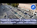 Ma quanto consuma la TESLA Model 3 Performance? Vado alla Parata Elettrica Reggio Emilia 2025
