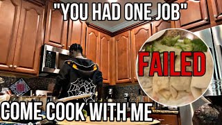 Vlog #20 | Come cook with me | FAILED