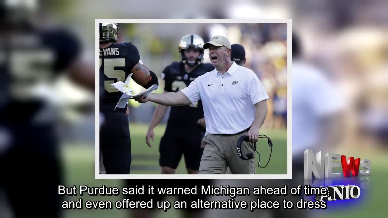 Purdue responds to Michigan coach's comments