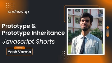 Prototypes & Prototype Inheritance in Javascript | Javascript Shorts