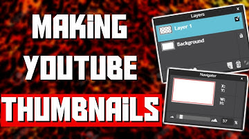 How To Make Youtube Thumbnails For Free! (Pixlr Editor)