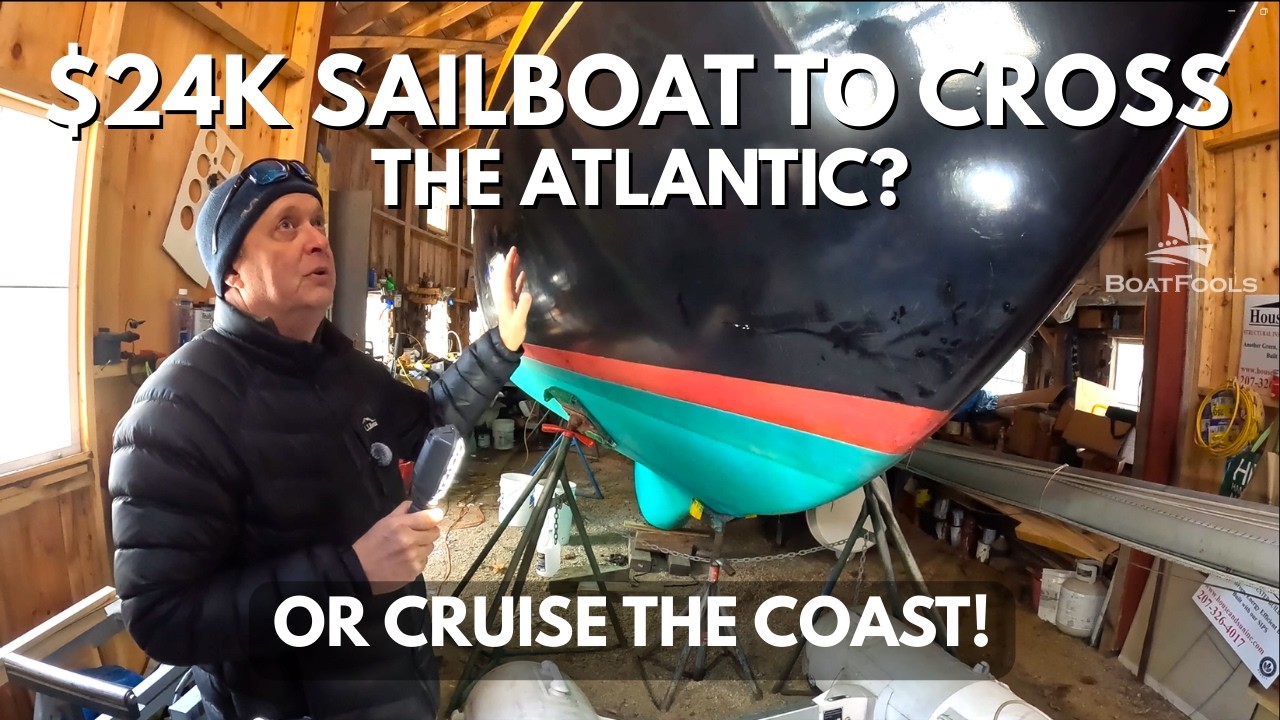 ⁣1971 Allied Seabreeze 35 Citation — A $24K Atlantic Contender | Full Tour