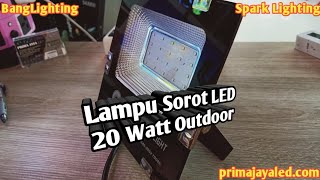 LAMPU PJU LED 50 WATT | LAMPU PJU MURAH | UNBOXING & REVIEW