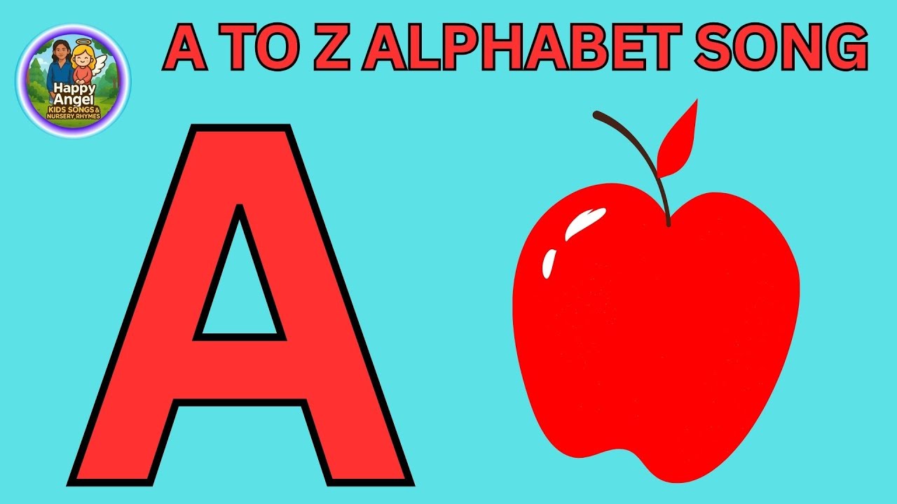 Phonics Song with TWO Words - A For Apple - ABC Alphabet Songs with ...