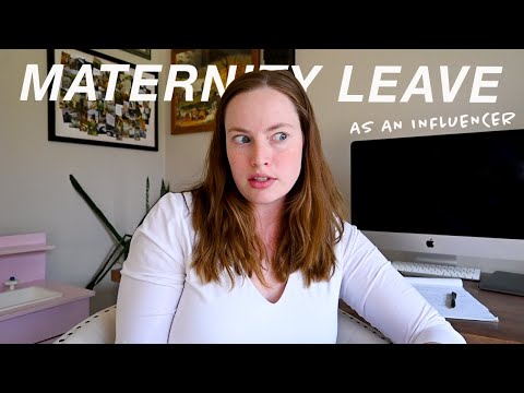 Taking a MATERNITY LEAVE as a Full-Time Influencer