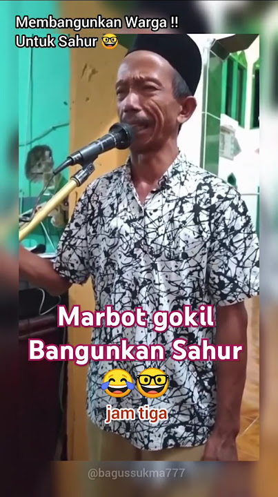 Bangunkan Sahur Dengan Gokil 😁 #shorts #shortfeed