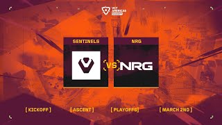 Sentinels vs. NRG - VCT Americas Kickoff - Playoffs - Map 2