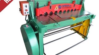 metal sheet cutting machine 