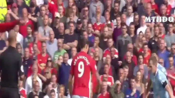 ดูบอล  พรีเมียร์ลีก แมนเชสเตอร์ ยูไนเต็ด VS สโต๊คซิตี้ 1- 1 / 2 ต ค  59  ฤดูกาล 2016-17