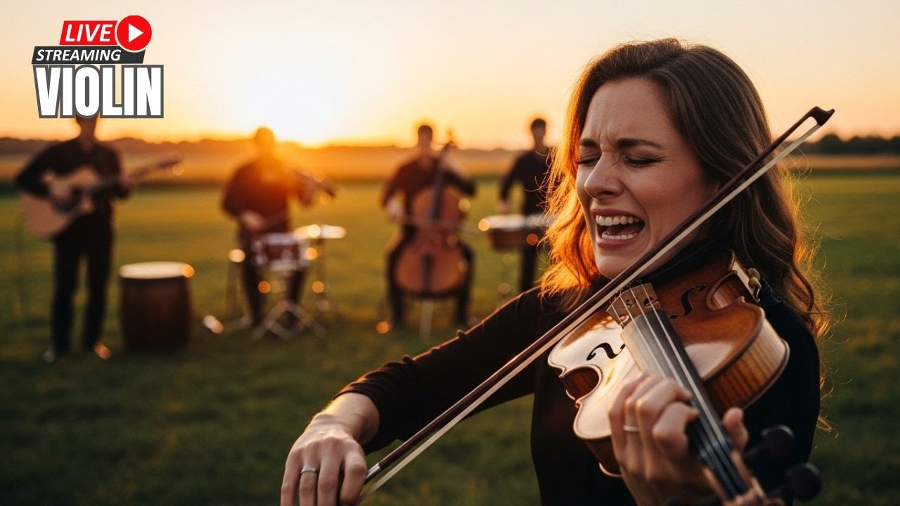 LIVE Emotional Violin Instrumental 🎻 | Deep Cinematic Music for Focus, Study & Inner Calm