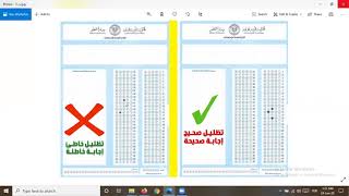 طرق التظليل الصحيحة والخاطئة مدرسة الفائزون الحديثة