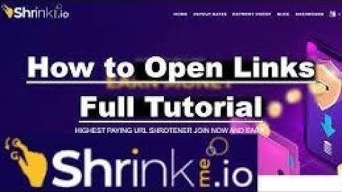 Download File From Shrink.Me  Link {FULL VIDEO TUTORIAL}