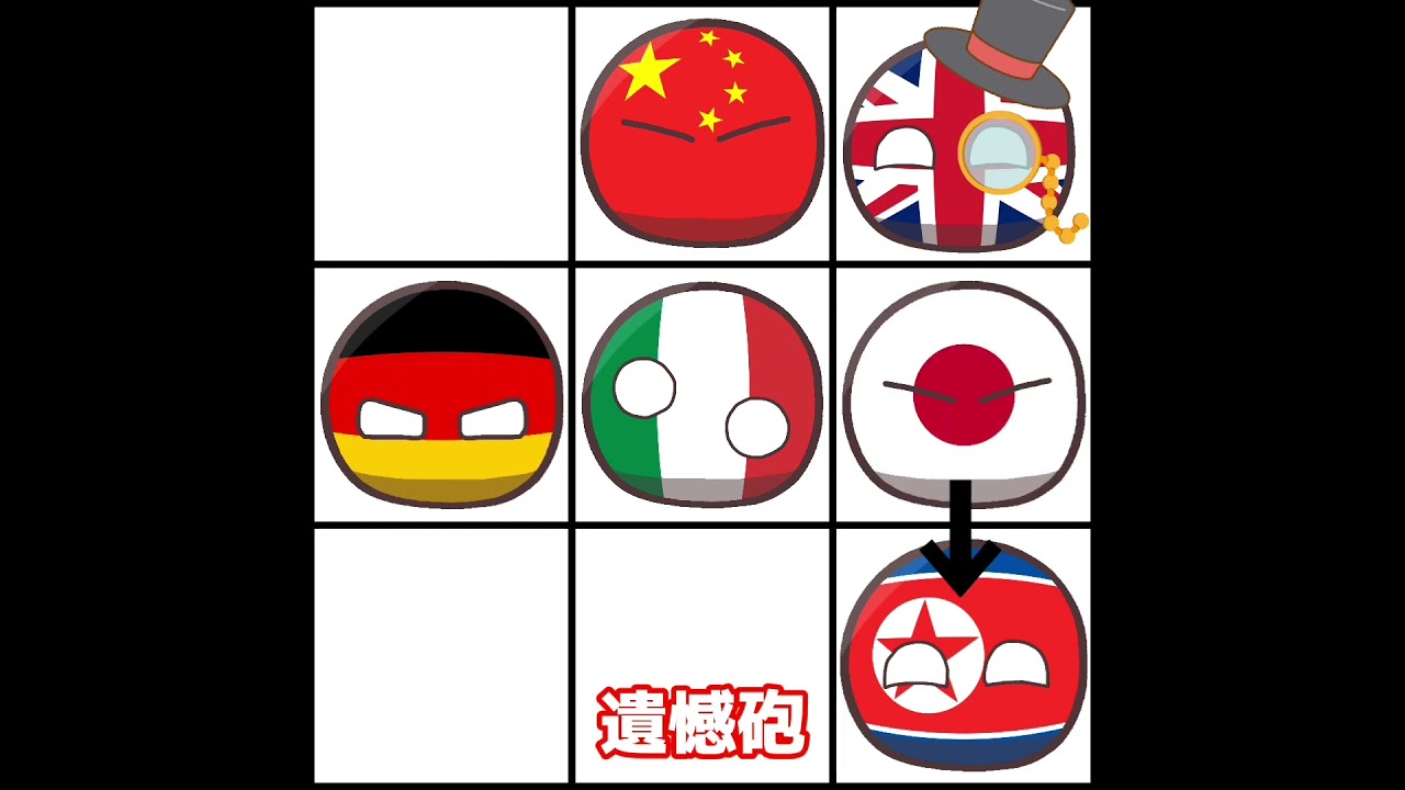 ポーランドボールでカオスバトル　#ポーランドボール