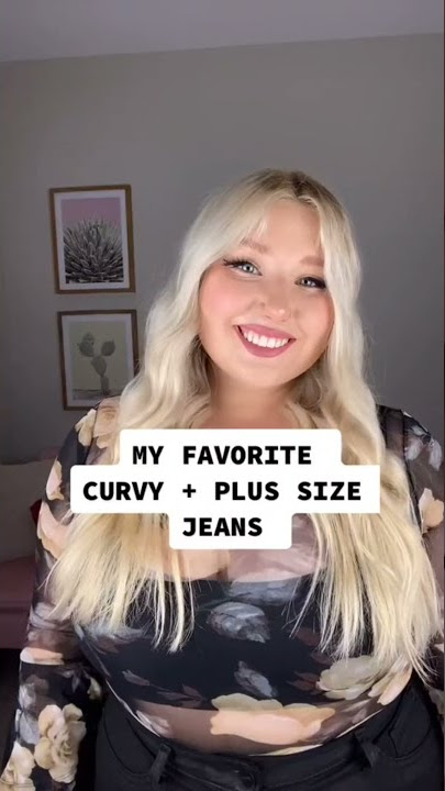 Curvy Plus Size Jean Try On - Plus Size Fashion - Size 16 - Tiktok