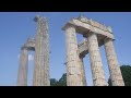 REAL SNAKES IN ANCIENT GREEK RUINS 