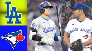 Dodgers vs Blue Jays (  04 - 27 - 2024  ) Game Highlights - MLB Highlights | MLB Season 2024