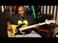 Squier Paranormal Jazz Bass '54 demo