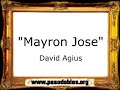 Mayron Jose - David Agius [Pasodoble]