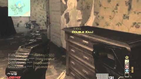 CoD MW3- 9-Man FMG9 Killfeed