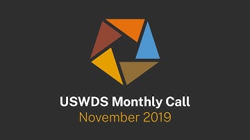 USWDS Monthly Call: Jekyll Theme and Drupal (Nov 2019)
