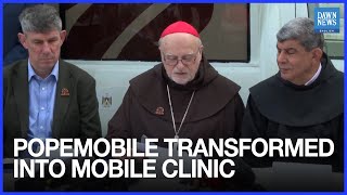 Download Lagu Pope Francis' Popemobile Transformed into Mobile Clinic for Gaza Children | Dawn News English MP3