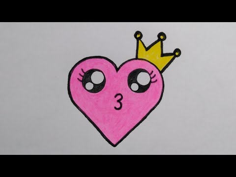 สอนวาดรูปหัวใจน่ารักเก๋ไก๋แบบง่าย|Drawing cute Heart DailyArtTheraphy #085 |MySkyChannel.
