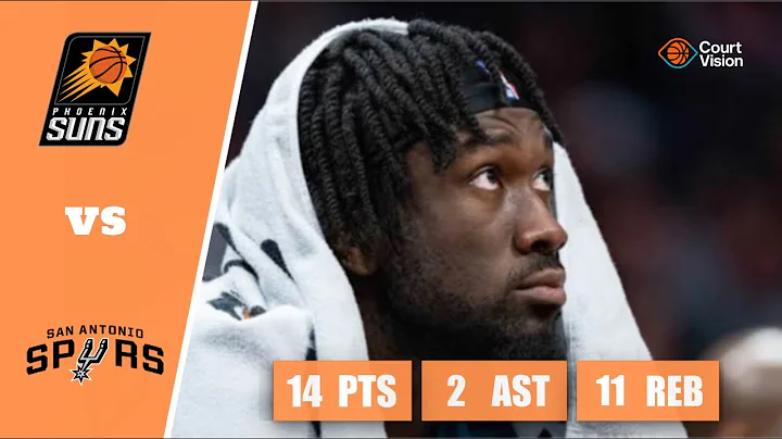 Mark Williams - 14 Points, 11 Rebounds, 2 Assists vs Spurs - 2025-26 Regular Season