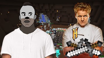 hypixel pit with a professional