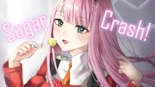 「Nightcore」- SugarCrash! (Lyrics) - ElyOtto (feat. Kim Petras & Curtis Waters)