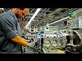 PORSCHE 911, engine assembly line