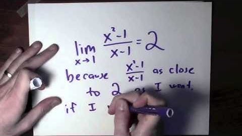 What is the limit of (x^2 - 1)/(x-1)?