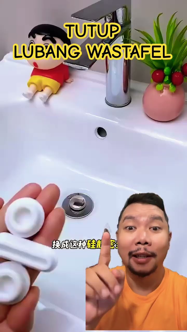 TUTUP LUBANG WASTAFELNYA DIGANTI!!!?? #shortsfeed #funny #shortvideo #goodthing