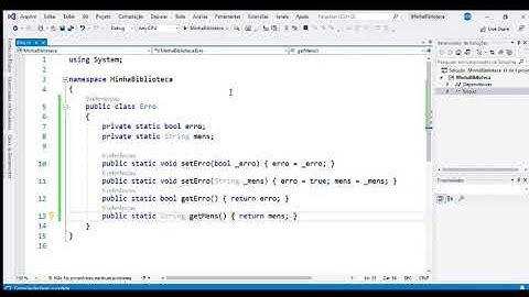 Criando e Usando Bibliotecas em C#