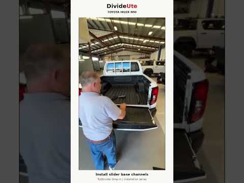 HiLux N90: slider base installation