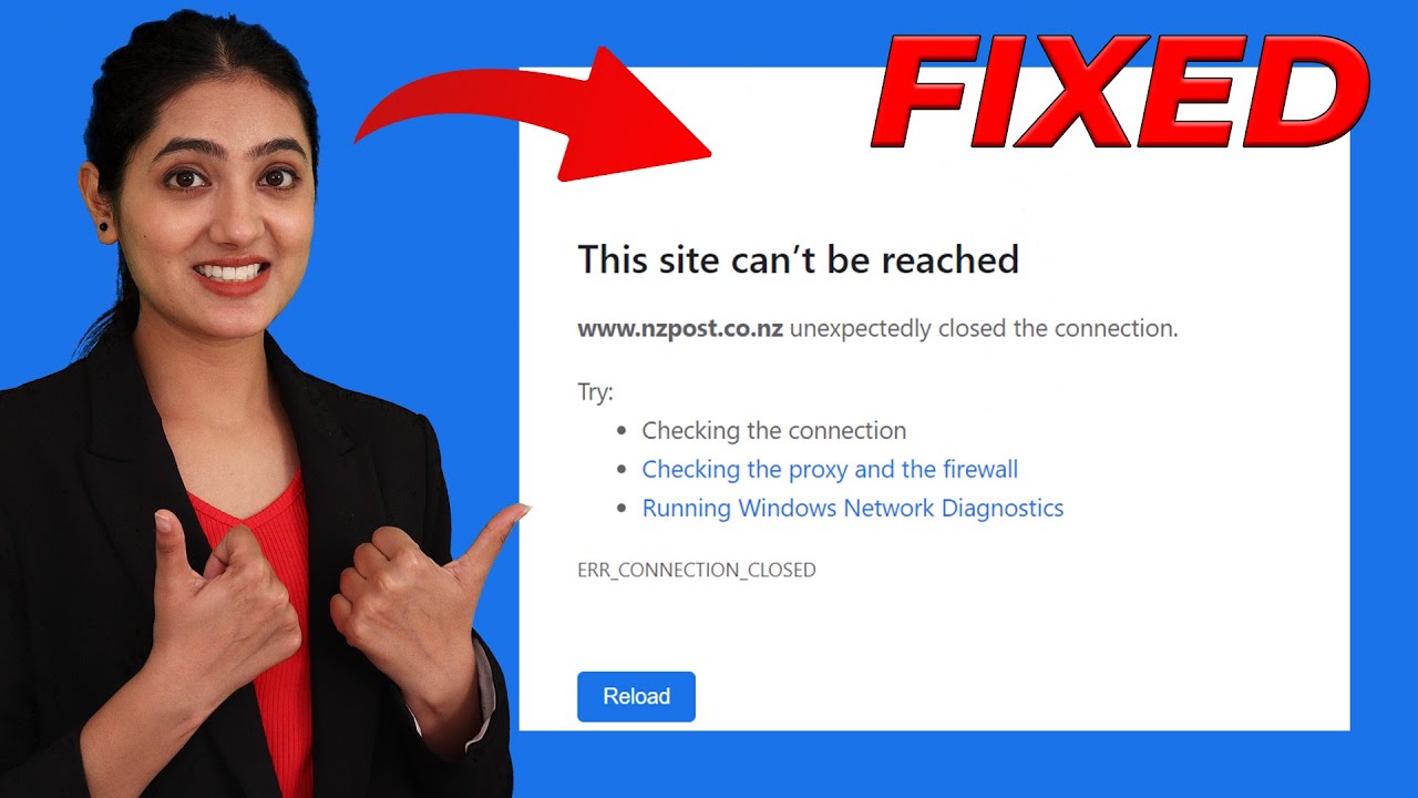 How to Fix This Site Cant be Reached Error  This Site Cant be Reached Problem Solved