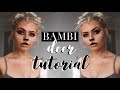 EASY BAMBI DEER HALLOWEEN MAKEUP TUTORIAL | intheluxe